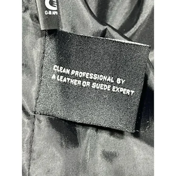 Tannery West Black Leather Women Jacket Size M‎ - Picture 5 of 10